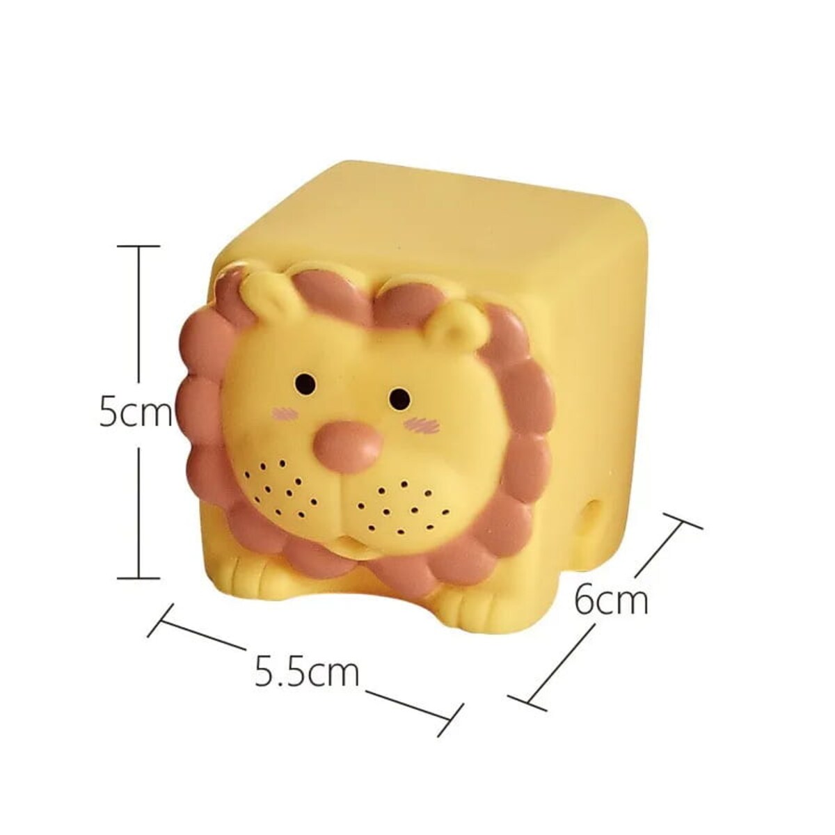 Zwierzątka ZOO - miękkie klocki sensoryczne 6 szt