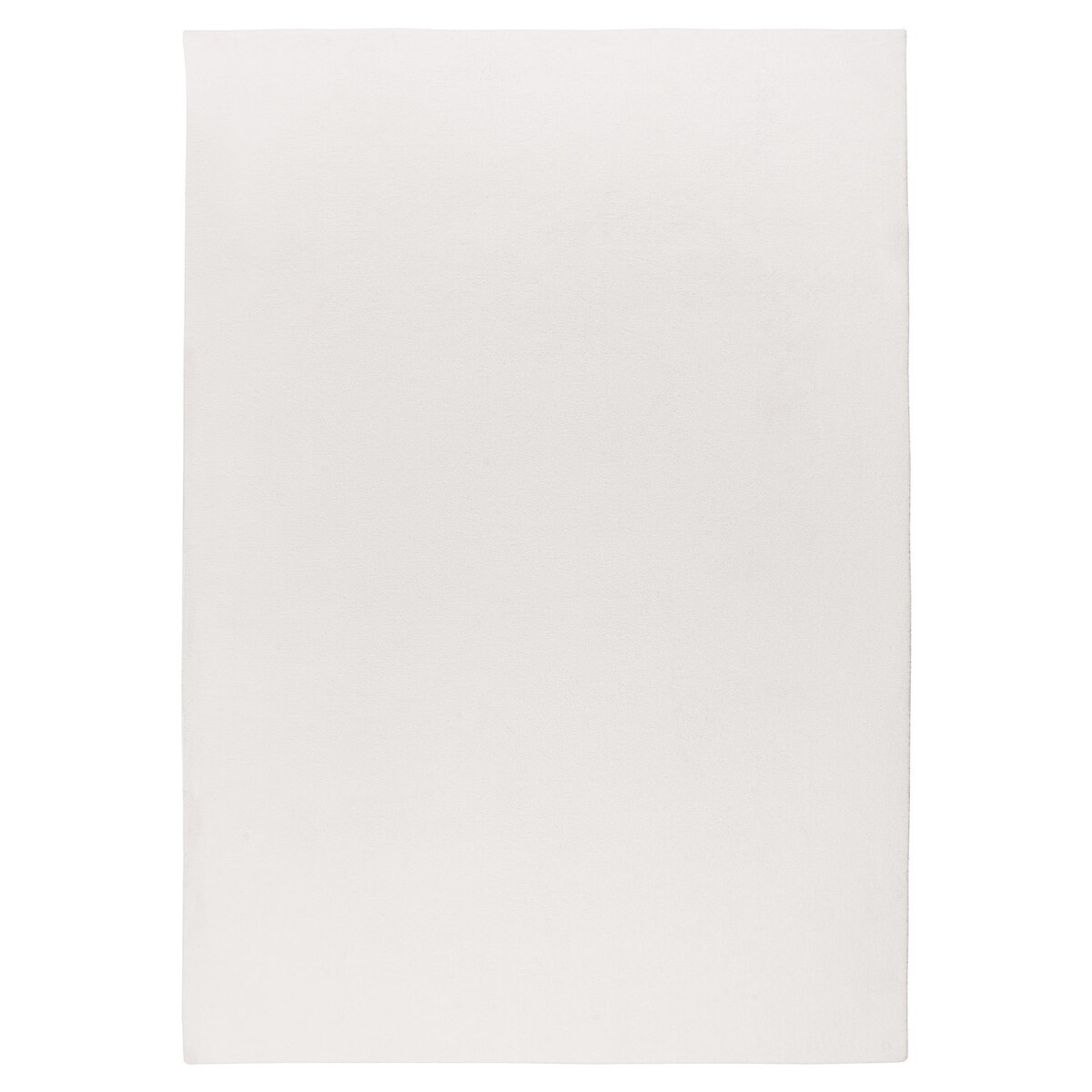 Dywan Jednokolorowy zmywalny antypoślizgowy miękki Calmia Biały 160x220