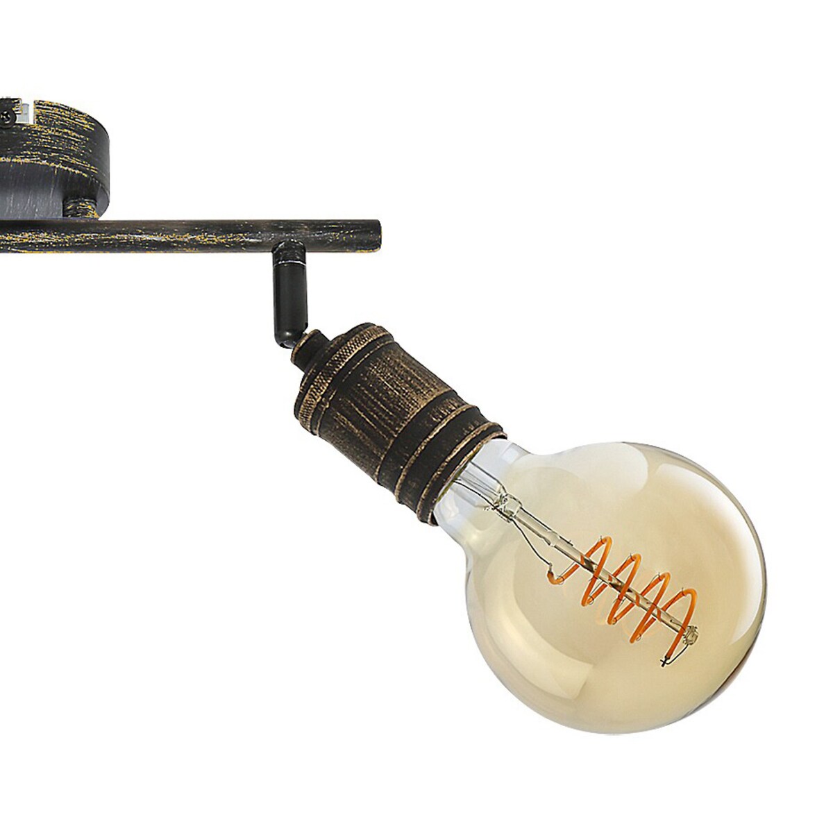 Reflektorki złote antyczne Fidel 3215 przysufitowa lampa do kuchni