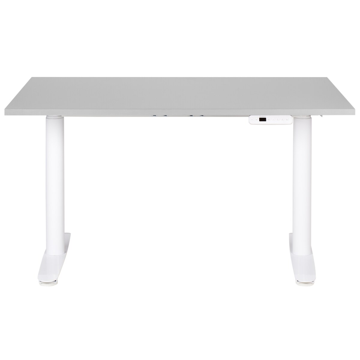 Biurko regulowane elektrycznie DESTINAS Szary/ biały 120 cm 72 cm