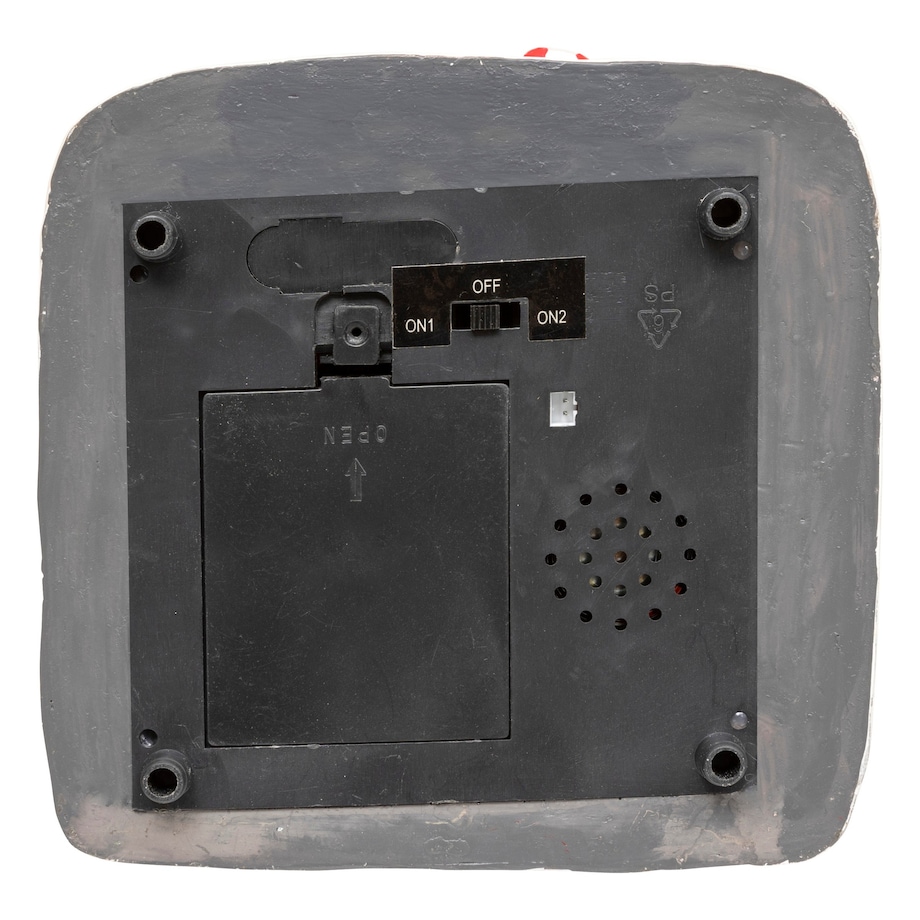 Dekoracja LED Domek z piernika 16,2x13,5x13,5 cm ruchomy z melodyjką