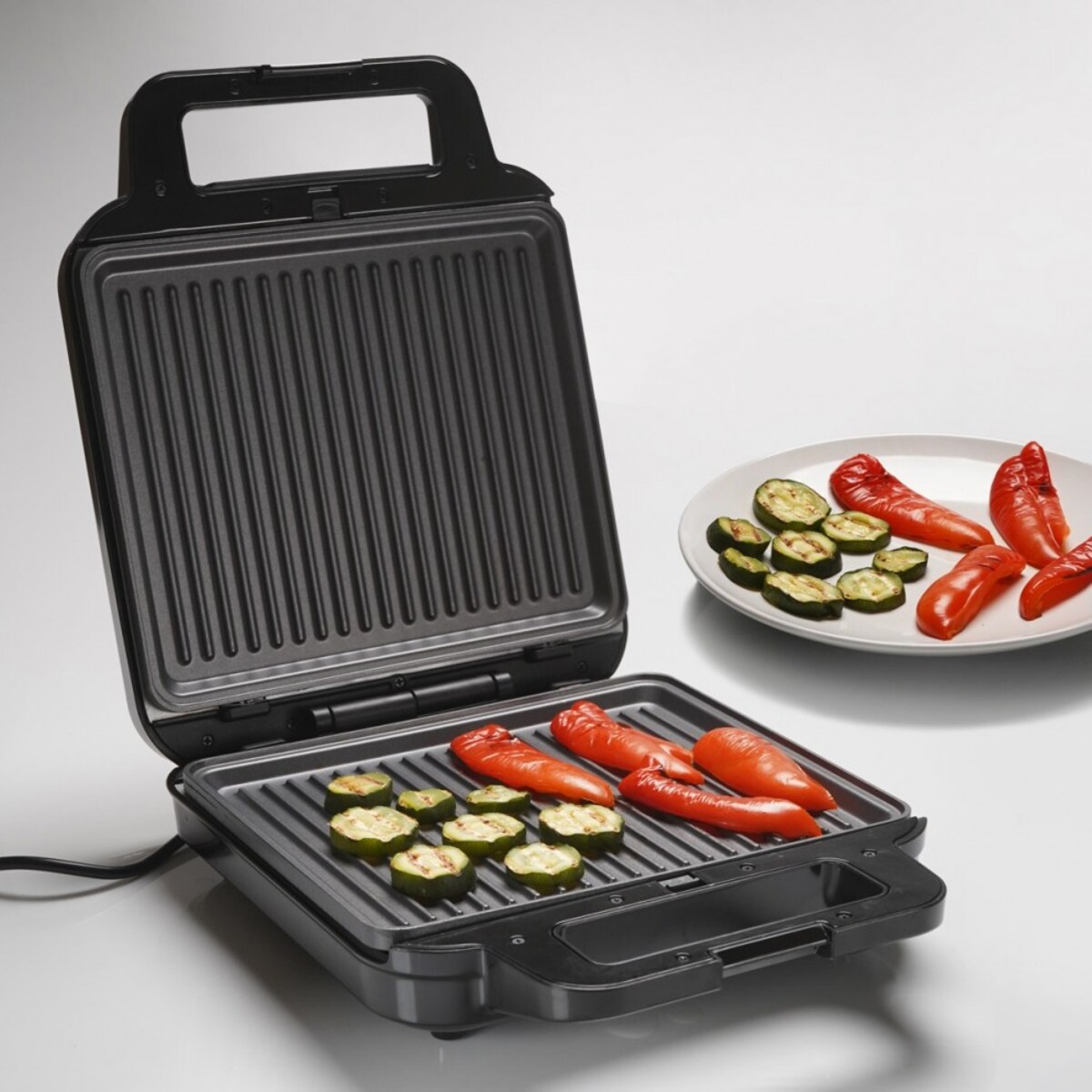 Opiekacz 3 w 1, 1200W, wymienne wkłady, gofry kanapki grill, TIROSS