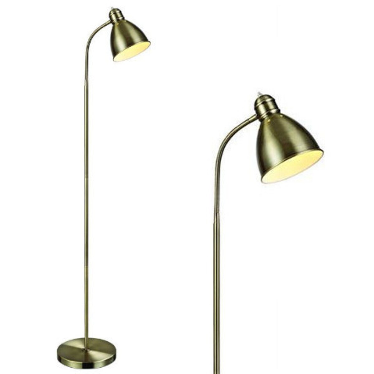 LAMPA podłogowa NITTA 105128 Markslojd stojąca OPRAWA loftowa metalowa patyna