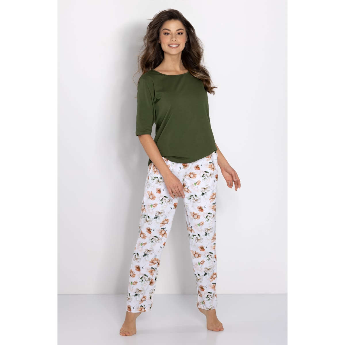 Piżama Jadore Green, XL