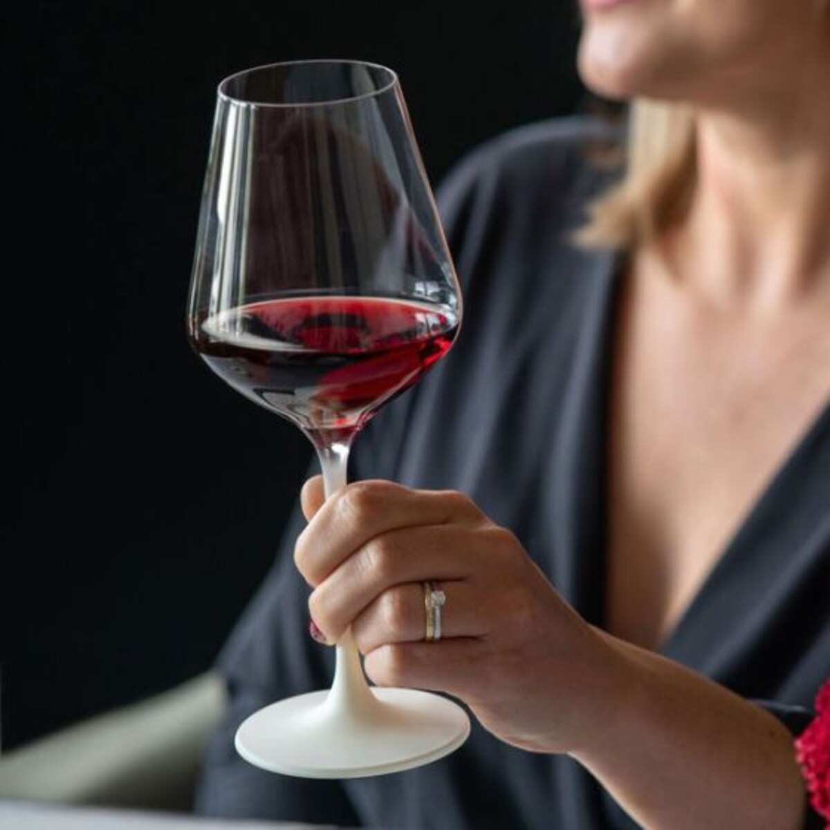 Zestaw 4 kieliszków do wina czerwonego Manufacture Rock blanc Villeroy & Boch