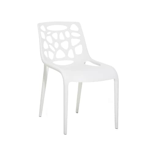 Krzesło do jadalni białe MORGAN