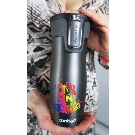 Kubek termiczny Contigo West Loop 2.0 470 ml - Gdańsk - grafitowy