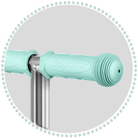 Hulajnoga trójkołowa balansowa dla dzieci 3w1 Ricokids Buggy miętowa