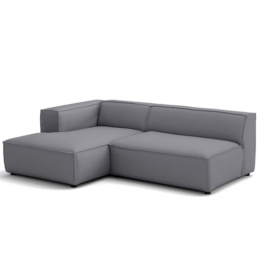 Narożnik 4 osobowy lewy Modularis - Szary Welur