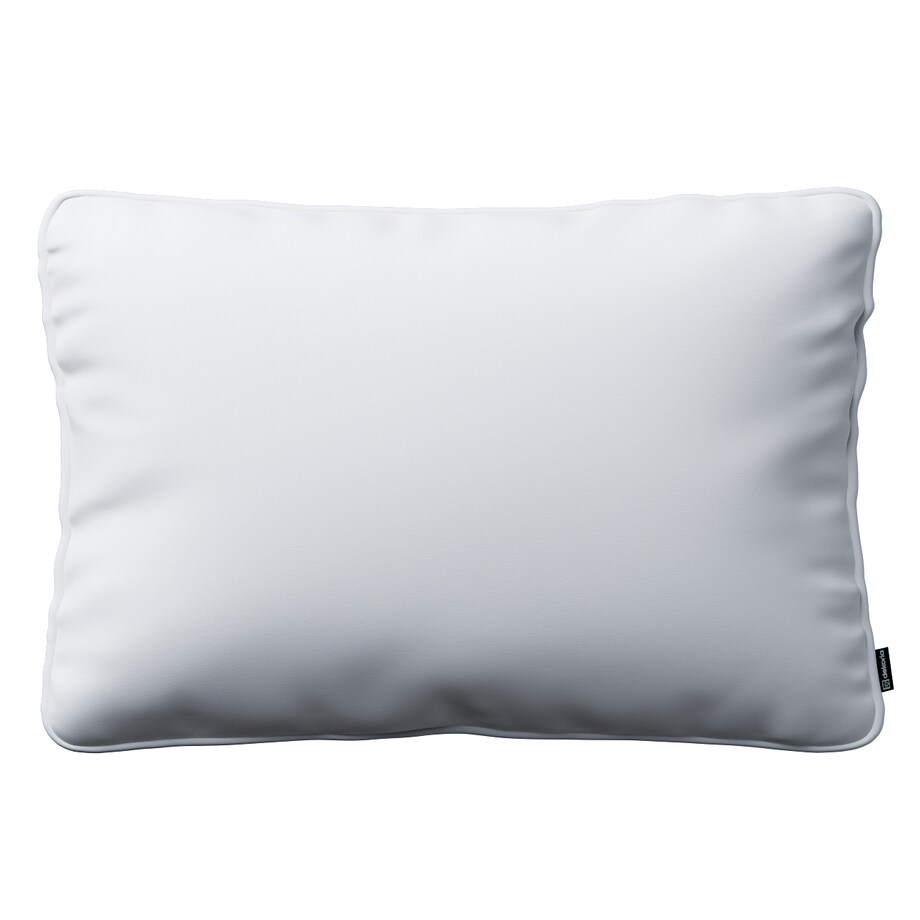 Poszewka Gabi na poduszkę prostokątna 60x40 satynowa biel