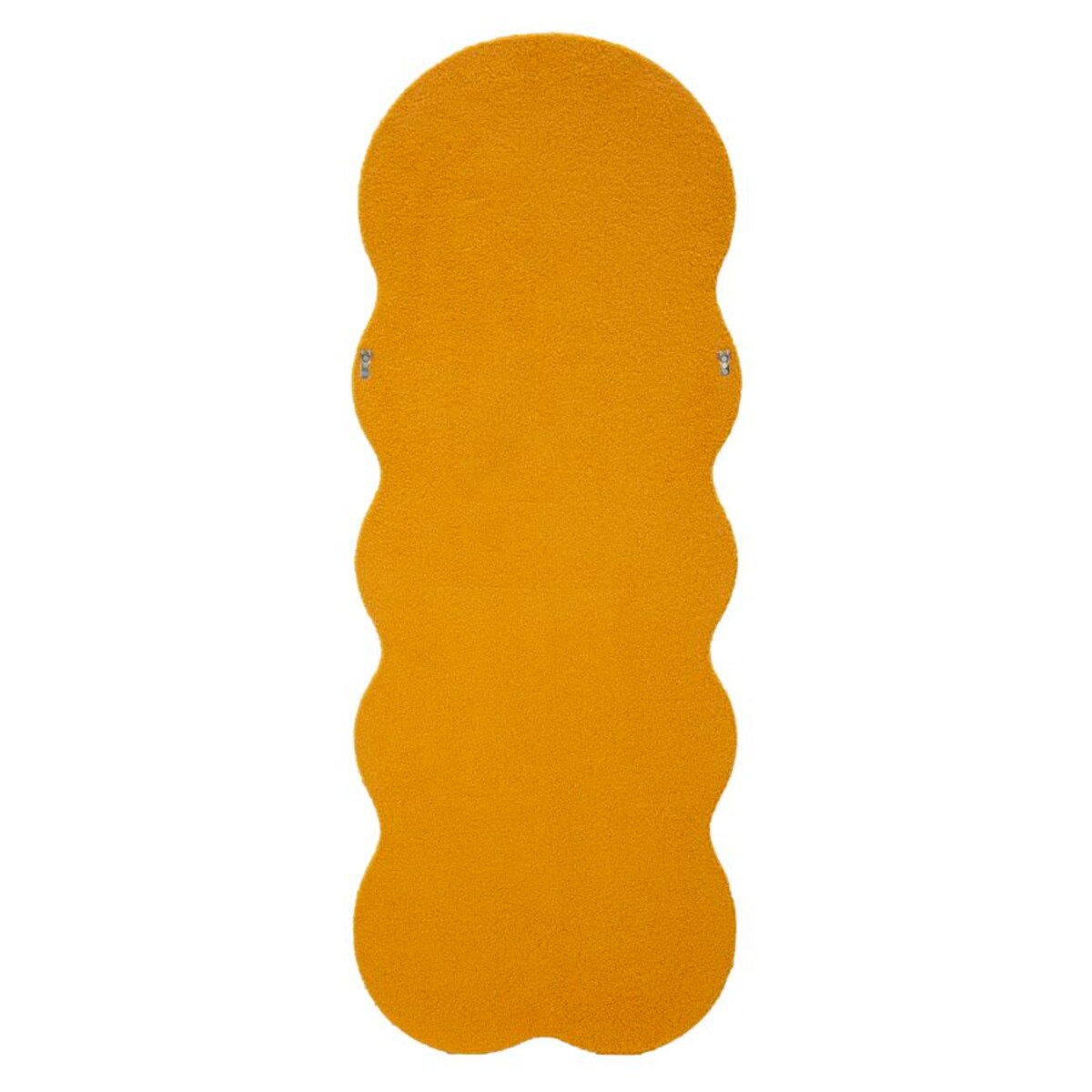 Lustro ścienne Teddy, kolor musztardowy, płyta MDF i poliester, 60 x 4 x 160 cm, do salonu i przedpokoju, Mauro Ferretti