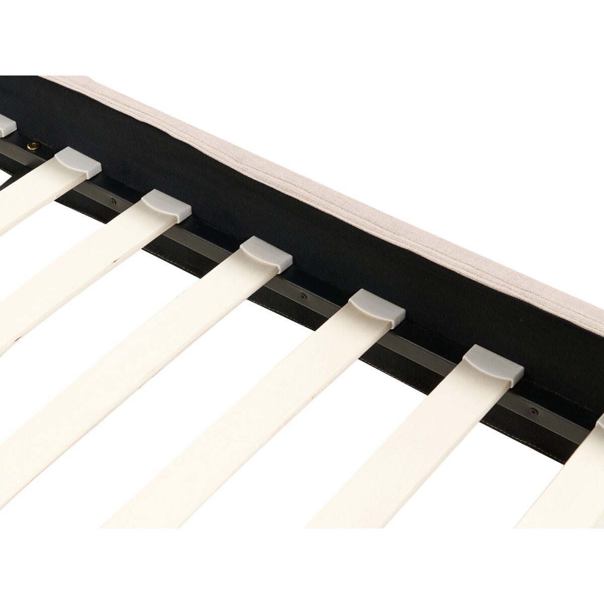 Łóżko FITOU 140 x 200 cm Beżowy