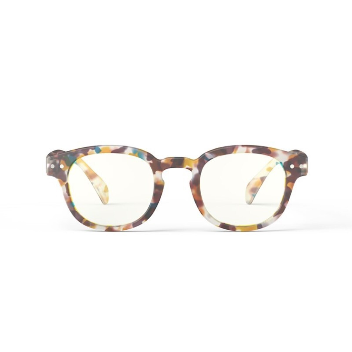 Izipizi - Okulary ochronne z filtrem światła niebieskiego Screen Junior (5-10 lat) C Blue Tortoise