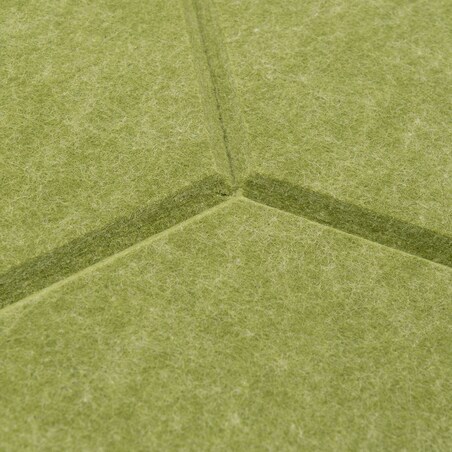 Zestaw 2 szt panel filcowy Felly 40x46 cm płytka heksagon zielony