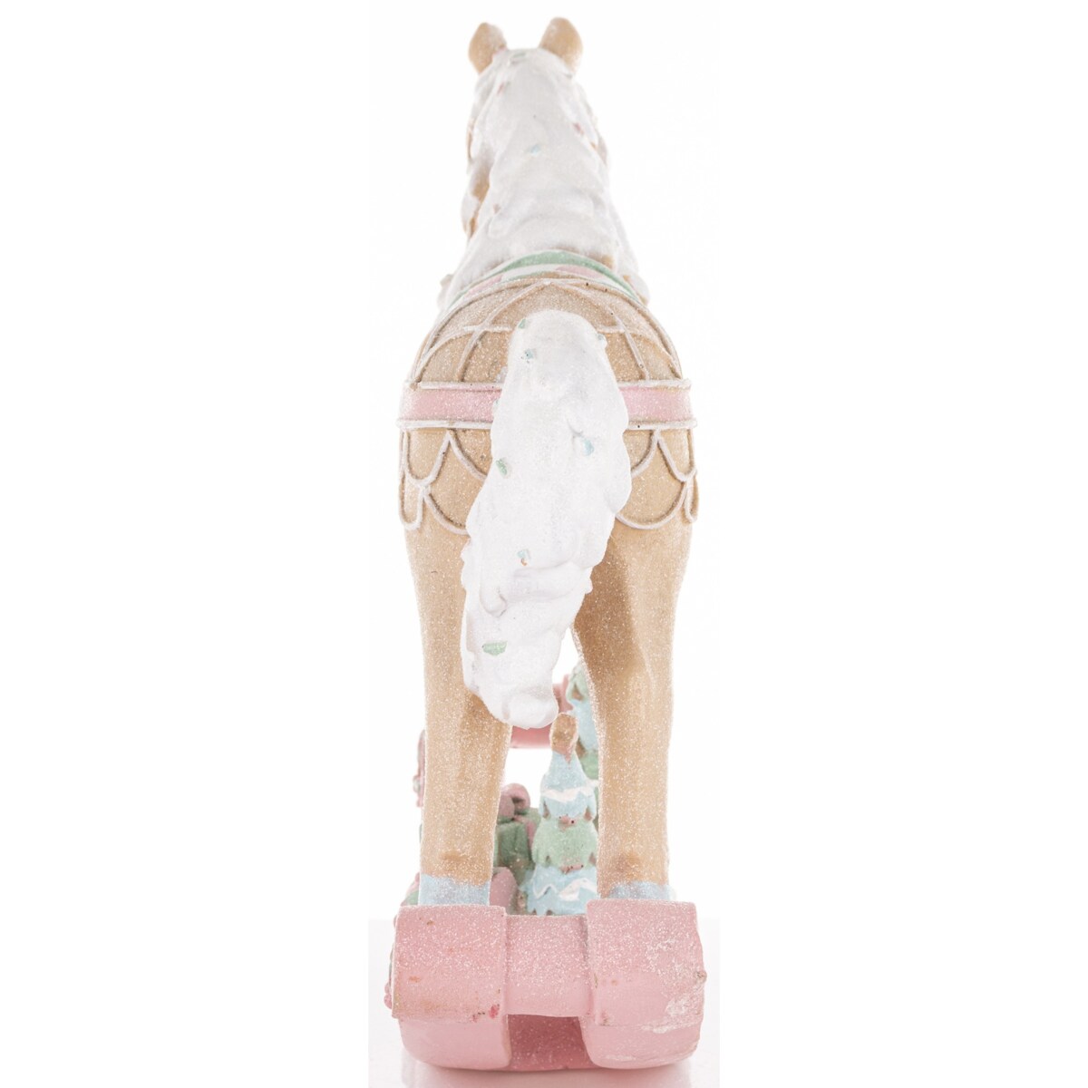 Figurka - konik na biegunach 35x40x9,5 cm LED