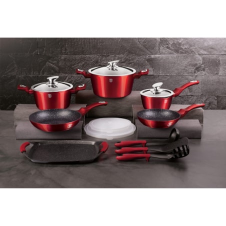 Zestaw garnków, patelni i przyborów kuchennych Berlinger Haus BH-6781