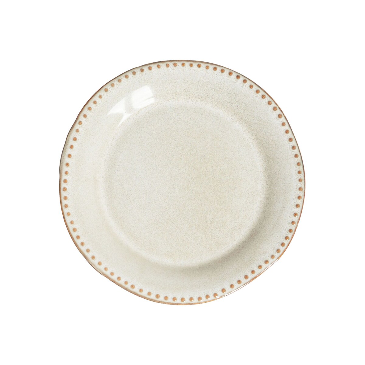 Zastawa stołowa 24-częściowa CHERVIL Kamionka Jasnobeżowy Beżowy