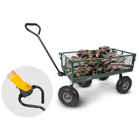 Wózek ogrodowy transportowy taczka 100L 450kg Humberg HM-509