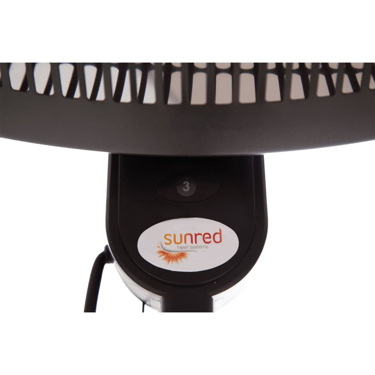 Sunred Grzejnik stojący Electra, 2000 W, kwarc, czarny, SMQ2000A