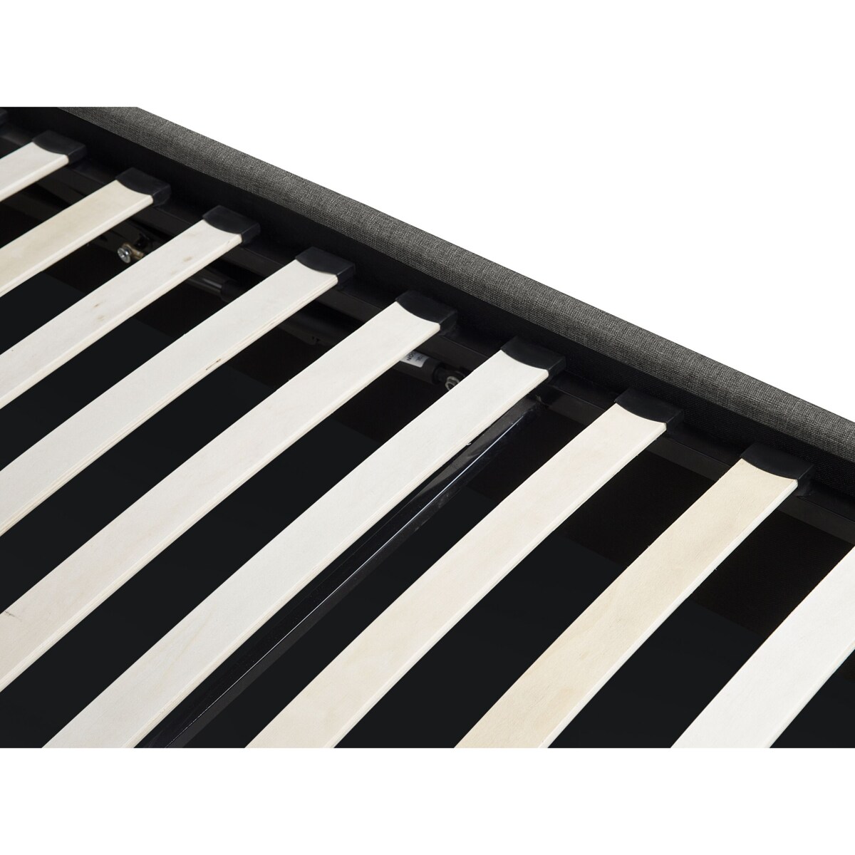 Łóżko z pojemnikiem ORBEY 180 x 200 cm Szary