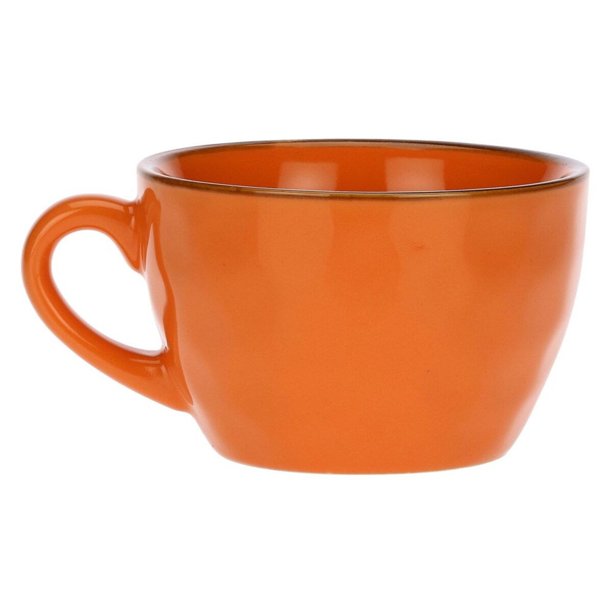 Zestaw 4 kubków śniadaniowych Concerto Arancione - Pomarańczowy, 420 ml