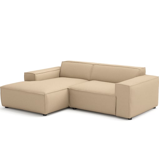Narożnik 4 osobowy lewy Modularis - Jasny Beż