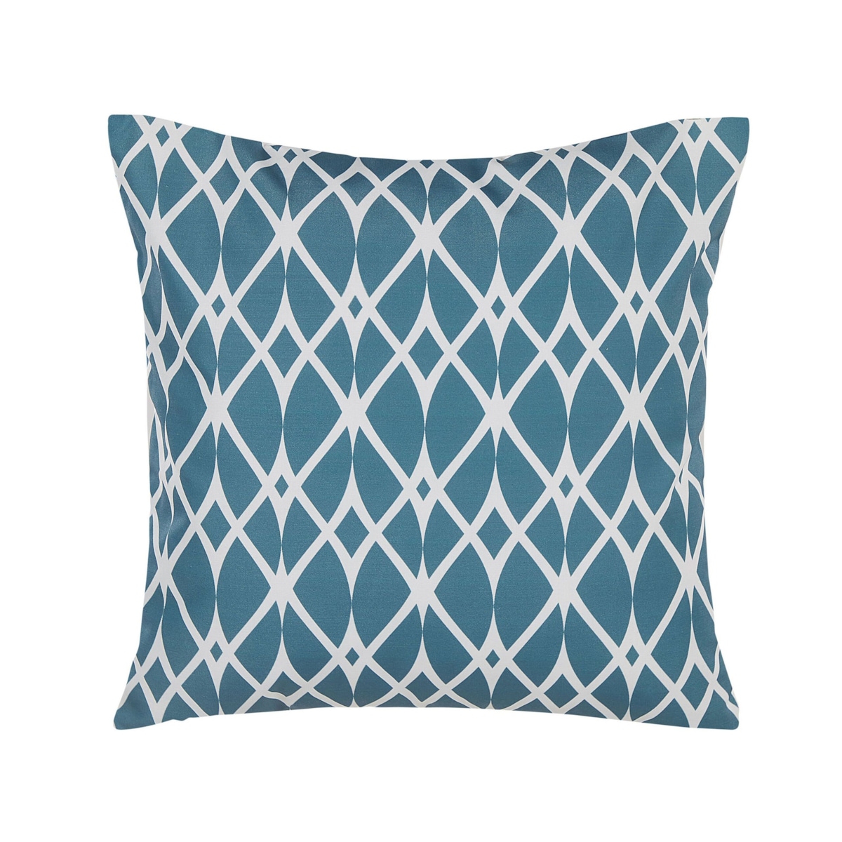 2 poduszki ogrodowe w geometryczny wzór 45 x 45 cm niebieskie ANAGNI