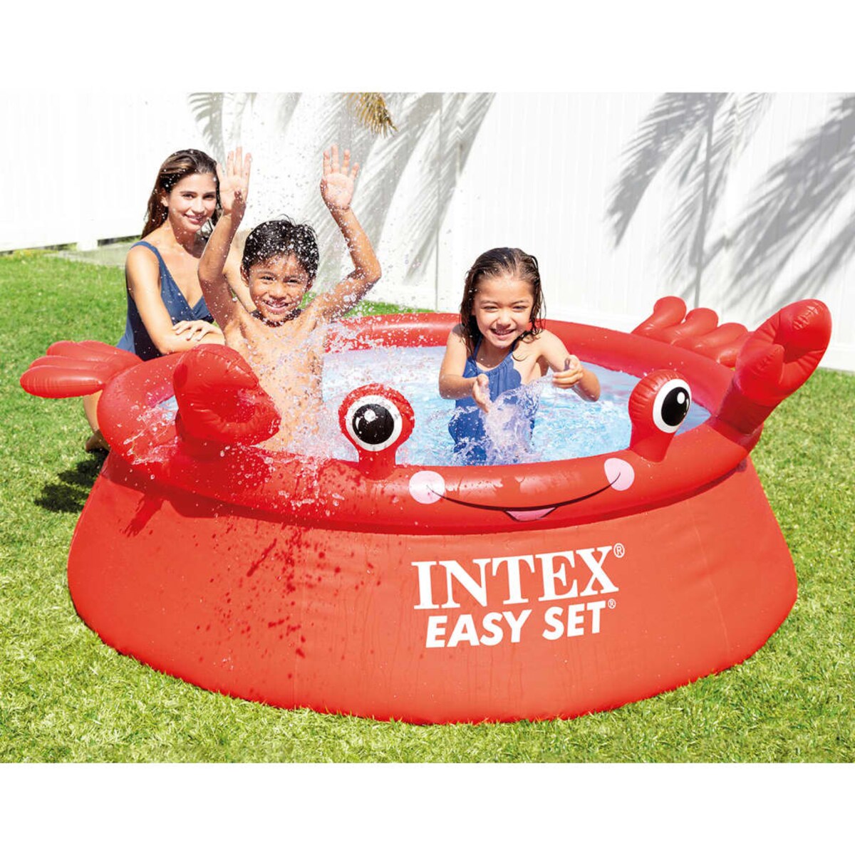 INTEX Nadmuchiwany basen Easy Set w kształcie kraba, 183x51 cm