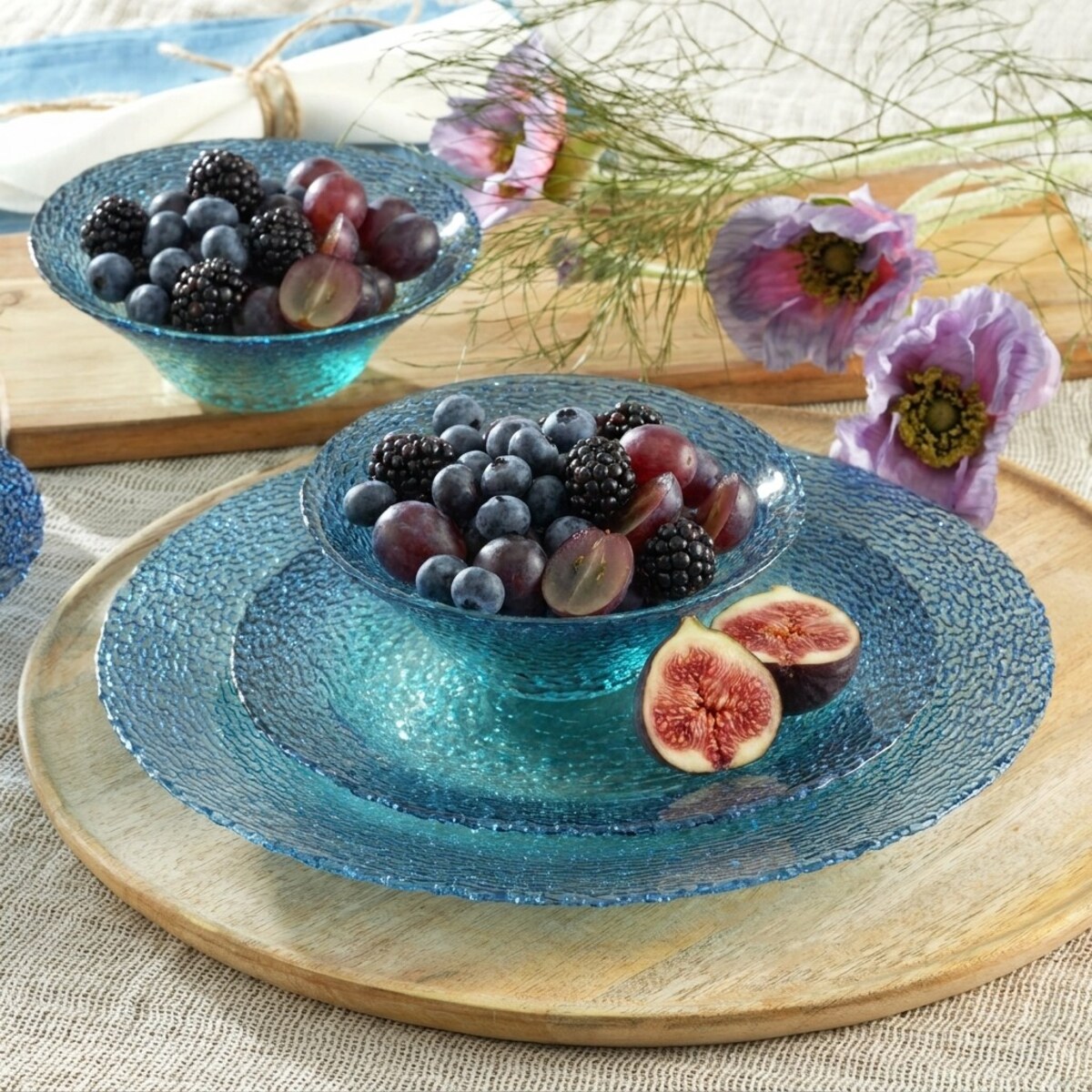 VILLA ITALIA Miseczka szklana 15 cm LAGUNA