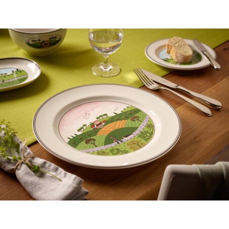 Talerz obiadowy Myśliwy Design Naif, 27 cm, Villeroy & Boch