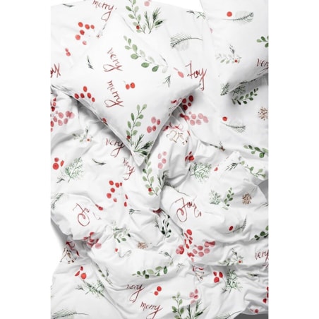 Pościel świąteczna Very merry 200x200 + 2x 50x70 cm