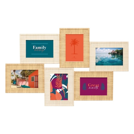Multiramka na 6 zdjęć Théa 64,5x2x41 cm