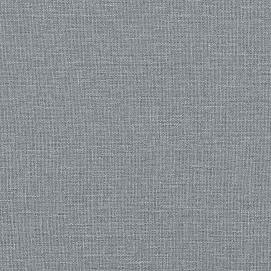 vidaXL Krzesła stołowe, 4 szt., jasnoszare, obite tkaniną