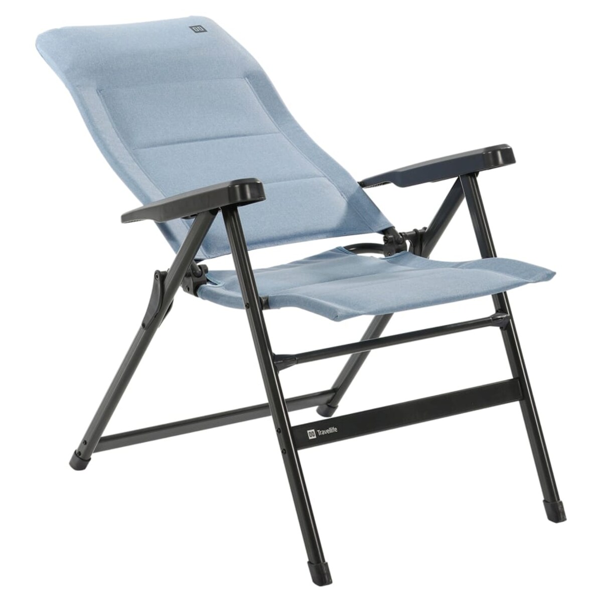 Travellife Krzesło rozkładane Lago Comfort, błękitne