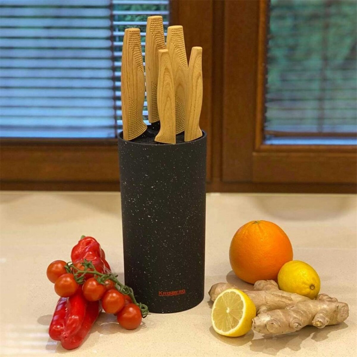 Krisberg BLOK STOJAK DO NOŻY KS7525