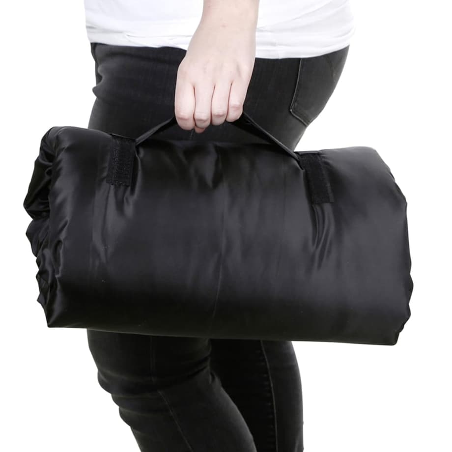 Kerbl Koc podróżny dla psa, 140x100 cm, szary i czarny, 81265