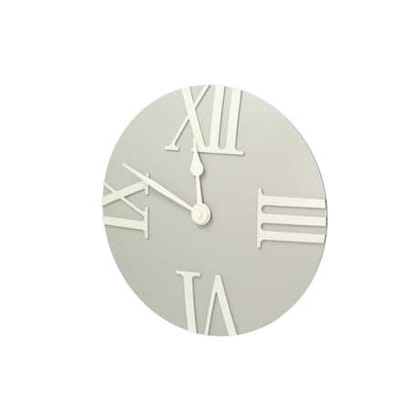 Zegar Retro gray, 35cm