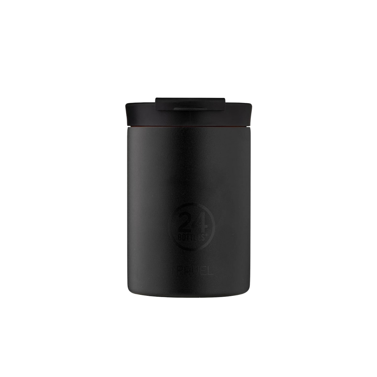24BOTTLES TRAVEL TUMBLER kubek termiczny 350 ml, Stone Tuxedo Black