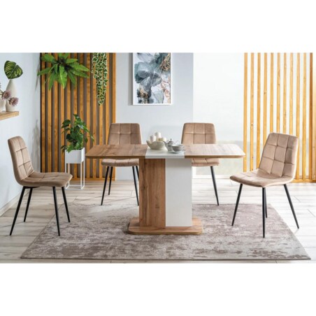 Krzesło CHIC VELVET beżowe