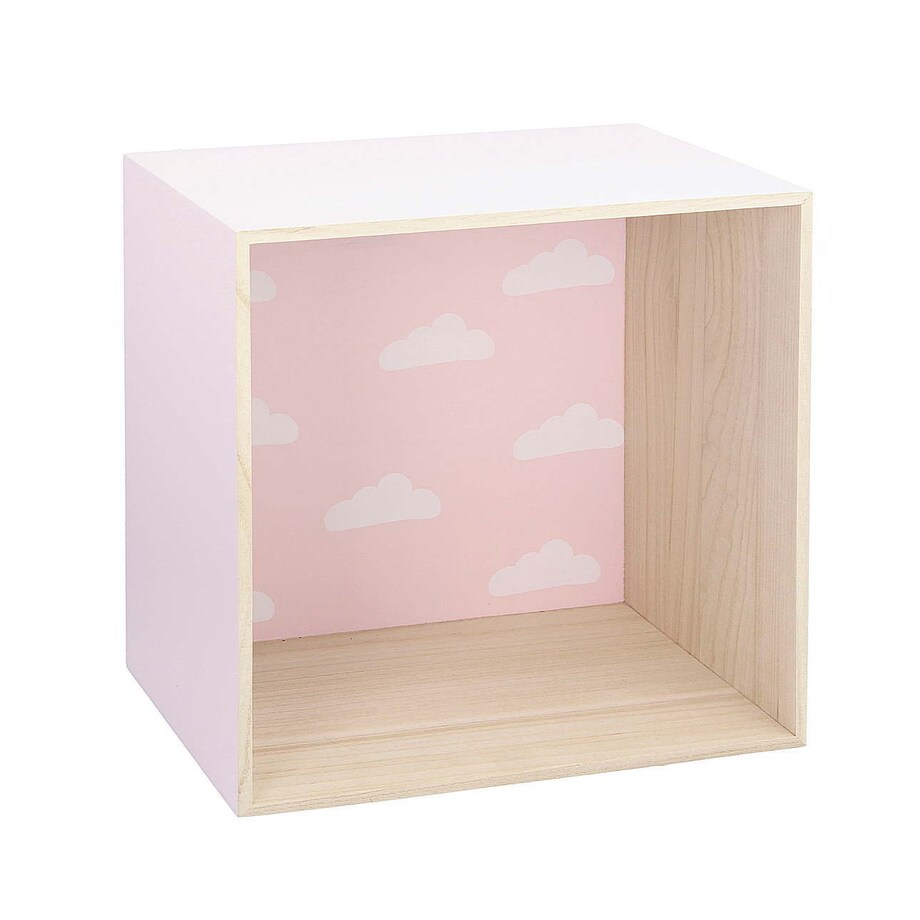 Półka Box pink 35cm, 35x26x35cm