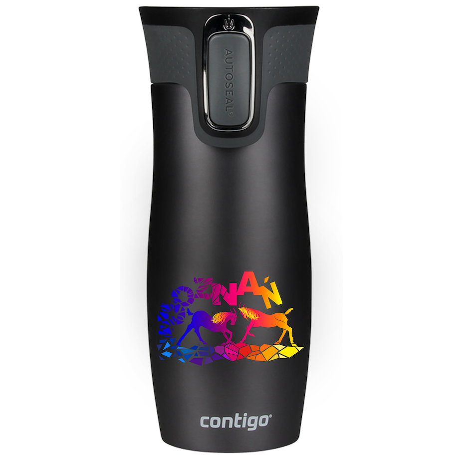 Kubek termiczny Contigo West Loop 2.0 470 ml - Poznań - grafitowy