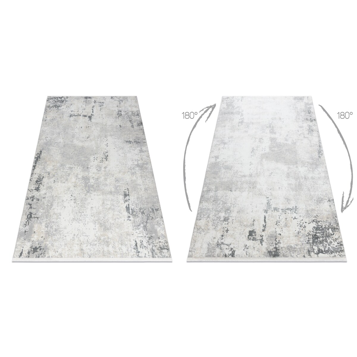 Dywan DUKE 51378 krem / szary - Beton, 200x290 cm