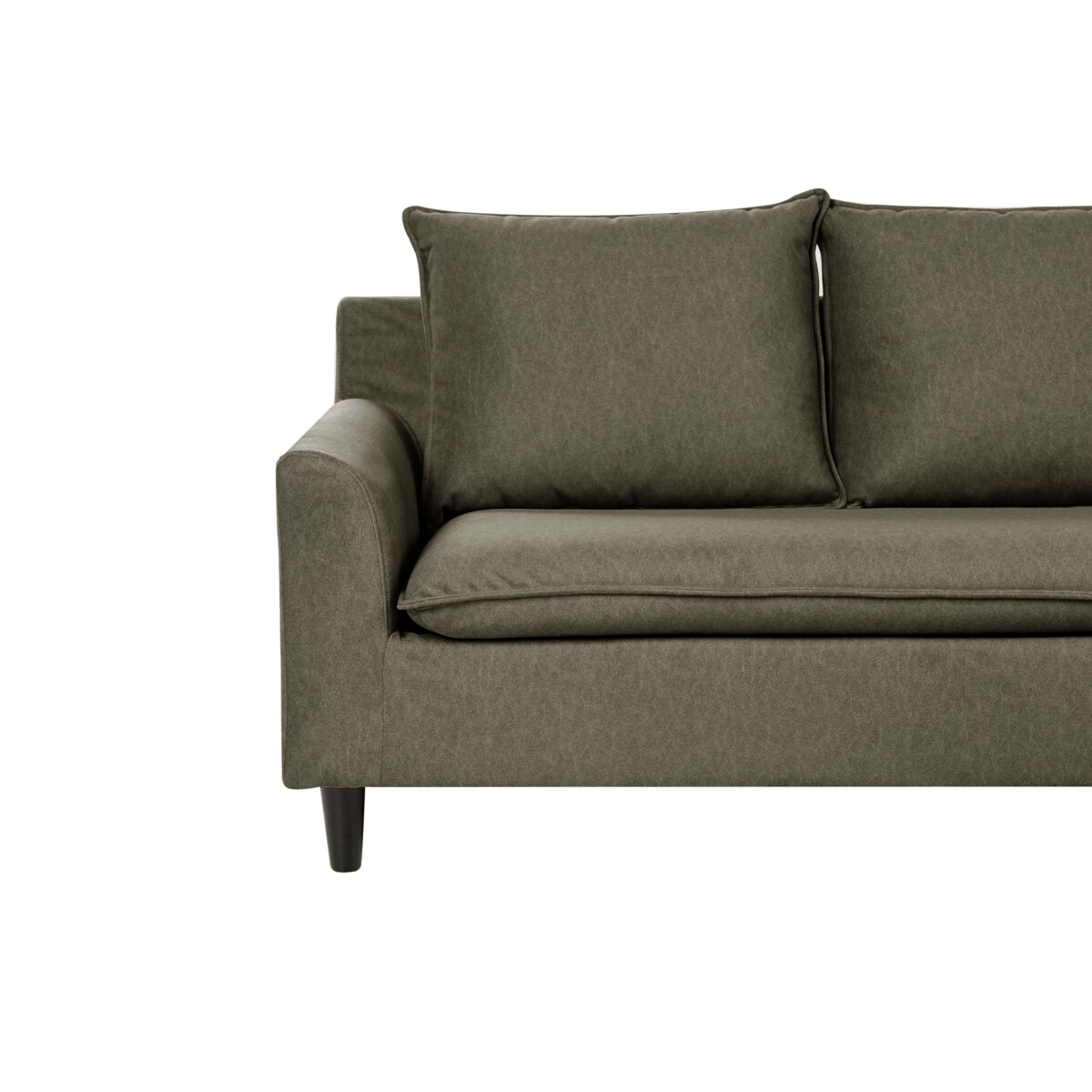 Narożnik lewostronny ciemnozielony ELVENES