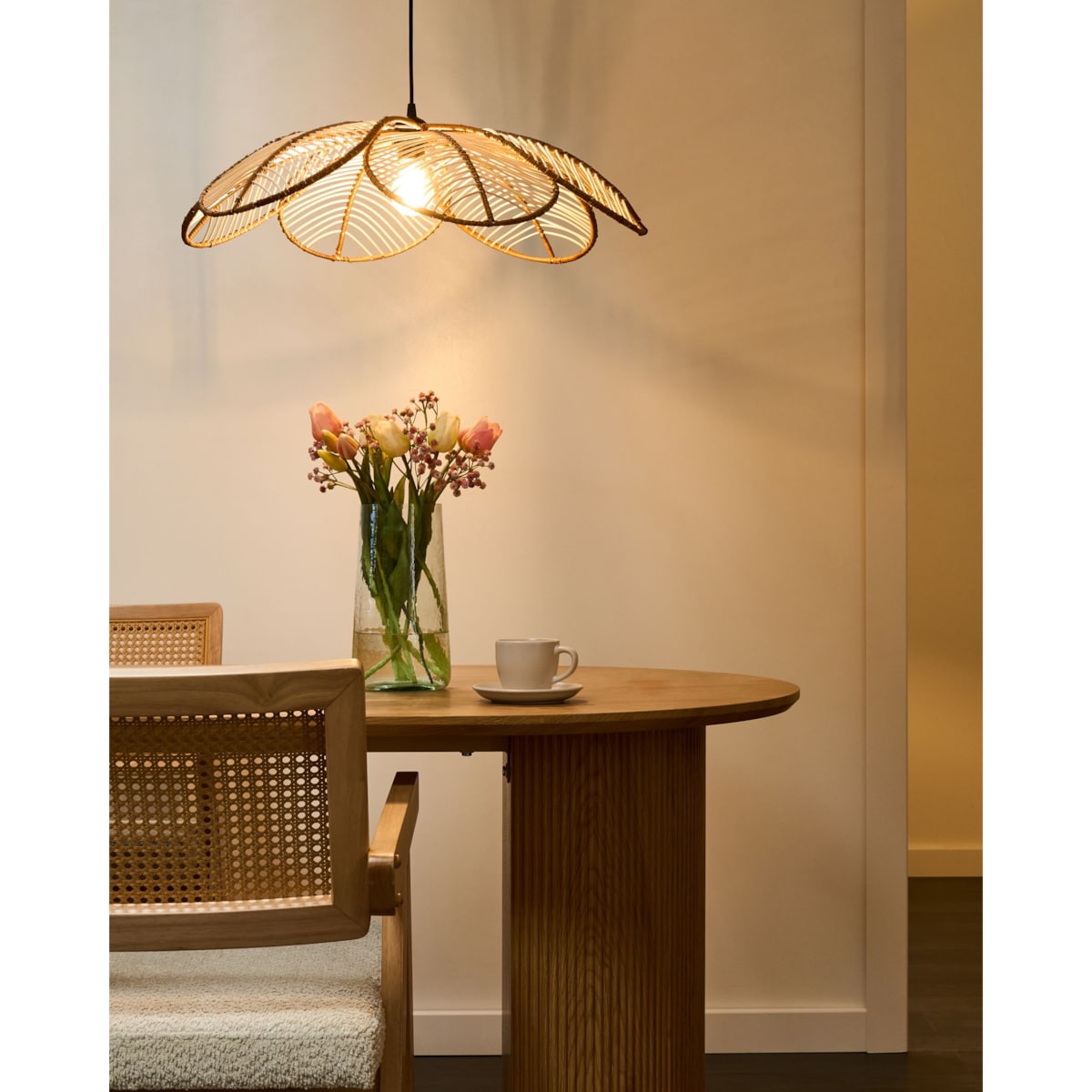 Lampa wisząca NIGUA Rattan Naturalny