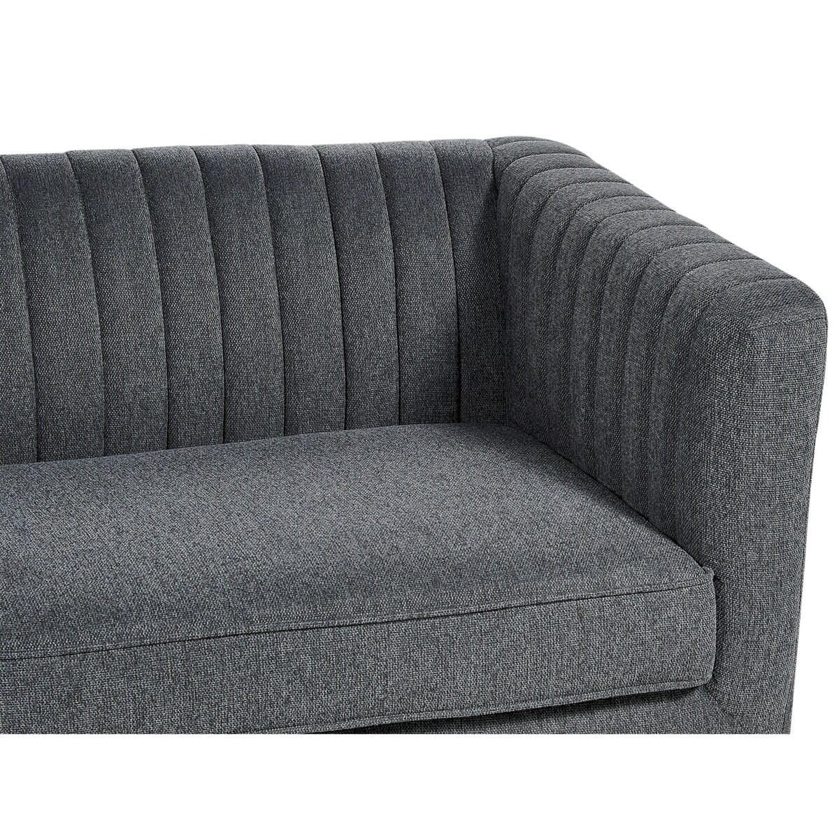 Sofa 3-osobowa ciemnoszara SKAULE