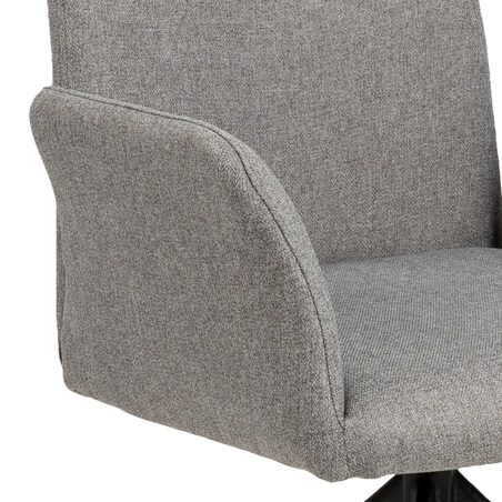 Krzesło Naya light grey tapicerowane