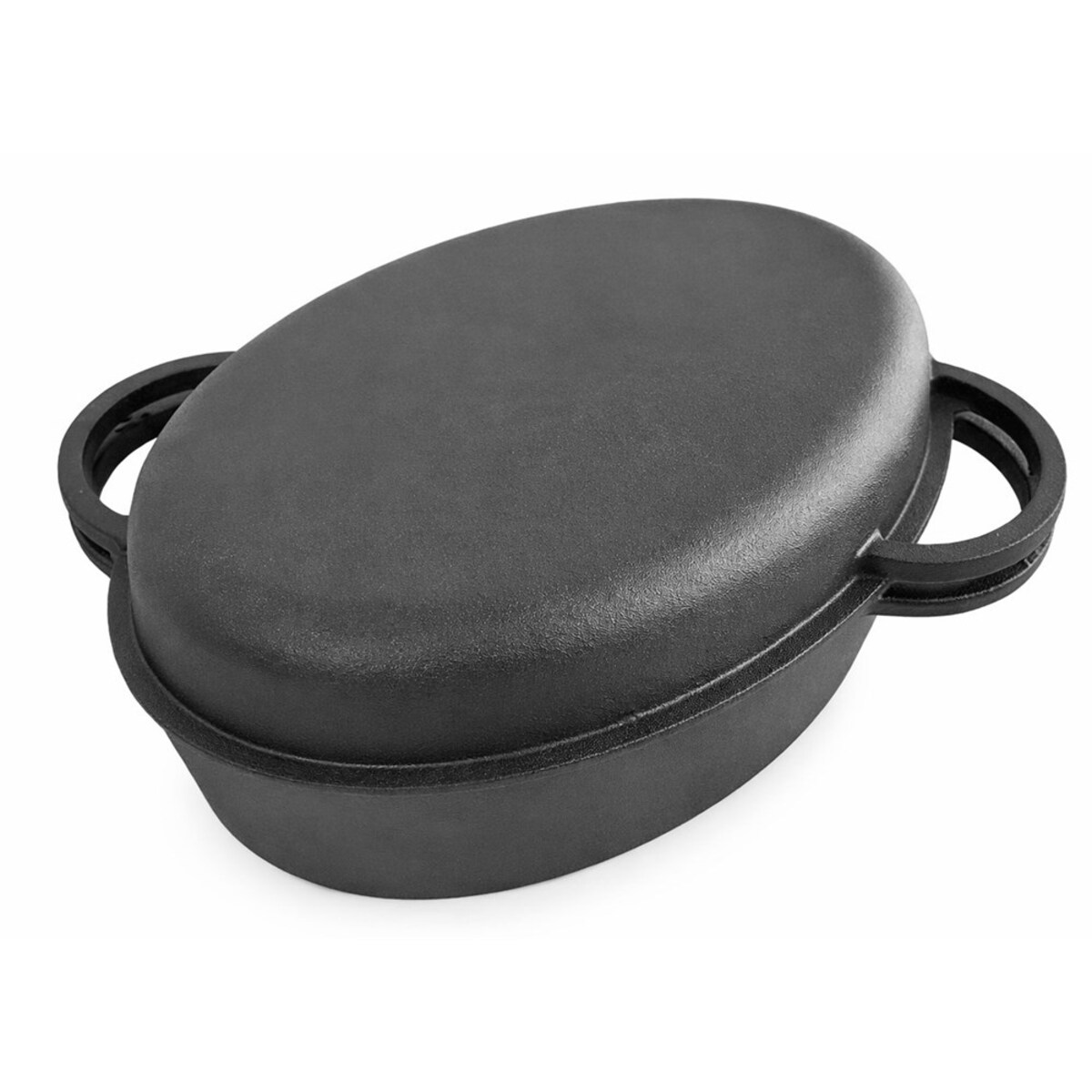 Krisberg brytfanna żeliwna z pokrywą grillową 6.4L 34cm KS7740