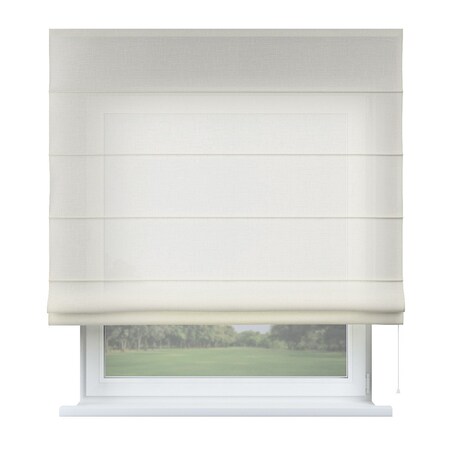 Roleta rzymska Capri 130x170 prześwitujący ecru