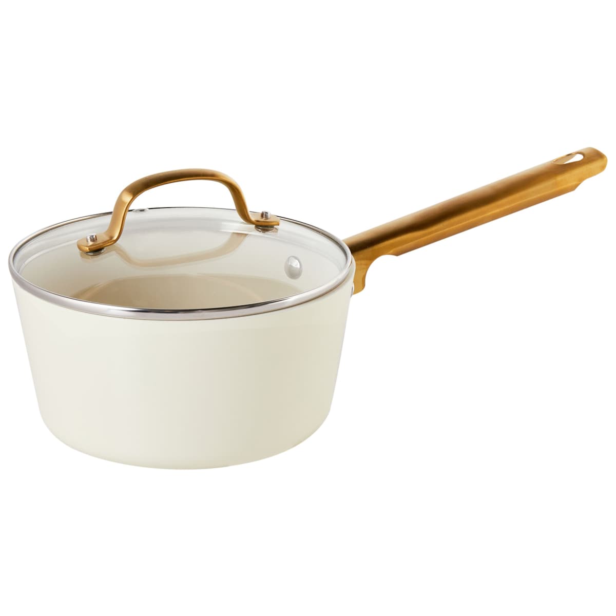 Zestaw garnków i patelni 10 elementów ELITE PRO Złamana biel