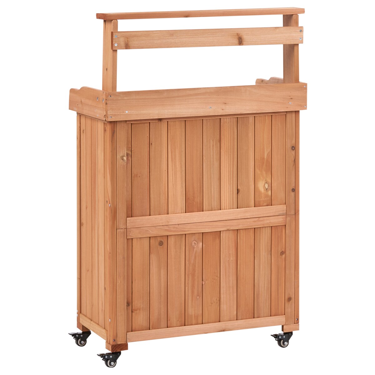 Stół ogrodniczy ALTOLIA 70 cm 119 cm Drewno jodłowe Brązowy